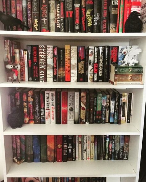 Stephen King Books Aesthetic, Book Collection Aesthetic, Carrie Movie, Grilled Cheese And Tomato Soup, Soup For Dinner, Cheese And Tomato, Stephen King Books, King Quotes, Horror Book