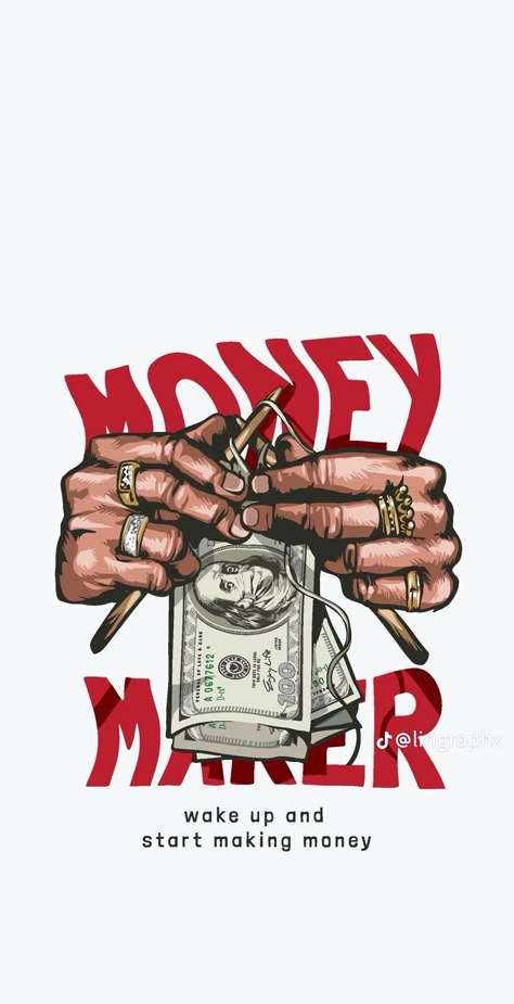 Money Design Art, Typography Shirt Design, Money Wallpaper Iphone, Money Wallpaper, T Shirt Logo Design, Money Design, Shirt Logo Design, Print Design Art, Image Swag