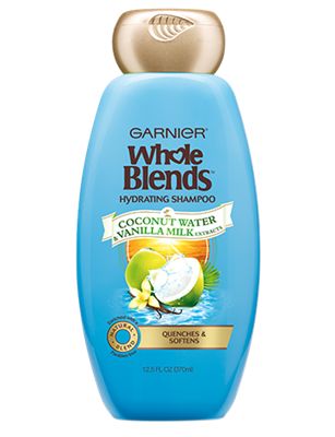 Bring summer vacation to your shower with the scents of coconut water and vanilla milk! New Garnier Whole Blends Hydrating Shampoo Whole Blends Shampoo, Garnier Whole Blends, Best Drugstore Products, Drugstore Shampoo, Whole Blends, Tropical Fragrance, Vanilla Milk, Dry Shampoo Hairstyles, Cheap Beauty Products