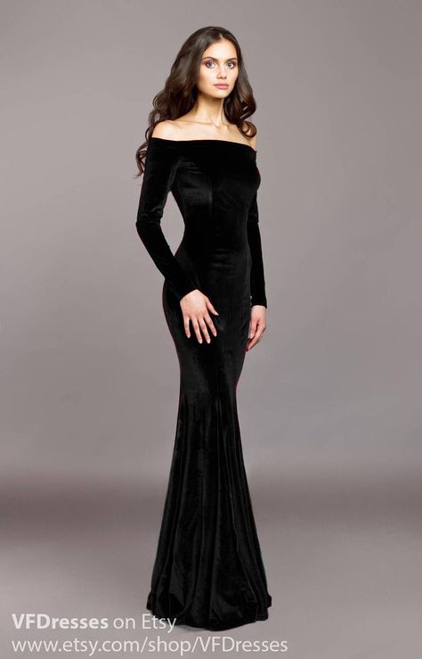 Fashion Nova Prom Dresses, Velvet Dress Black, Gaun Fashion, 파티 드레스, Special Occasion Dress, Black Velvet Dress, Black Gown, Gala Dresses, Maxi Dress Evening