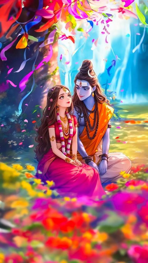 Shivaparvathi Images, Shivparvati Images, Feminine Embodiment, Mahadev Hd Wallpaper, Shiv Parvati, Pictures Of Shiva, Shiva Parvati Images, Lord Photo, Shri Ram Photo