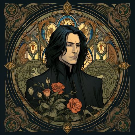 Snape Illustration, Snape Drawing, Severus Snape Art, Snape Fan Art, Dark Harry, Severus Snape Fanart, Harry Potter Severus, Harry Potter Severus Snape, Severus Rogue