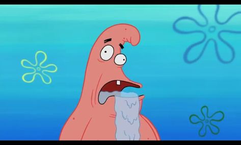 Patrick With Bottle On Head, Goofy Spongebob, Spongebob Moments, Patrick Star Funny, Spongebob Funny Pictures, Spongebob Funny, Patrick Star, I Love My Friends, Shrek