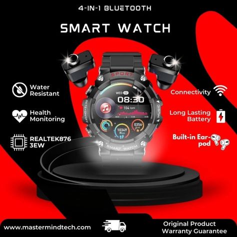 Smart watch poster design #FitnessTech #SmartWatch #WearableTech #TechGadgets #GraphicDesign #posterdesign #TechTrends #BluetoothTech Watch Poster Design, Watch Poster, Smartwatch, Smart Watch, Poster Design, Quick Saves, Design