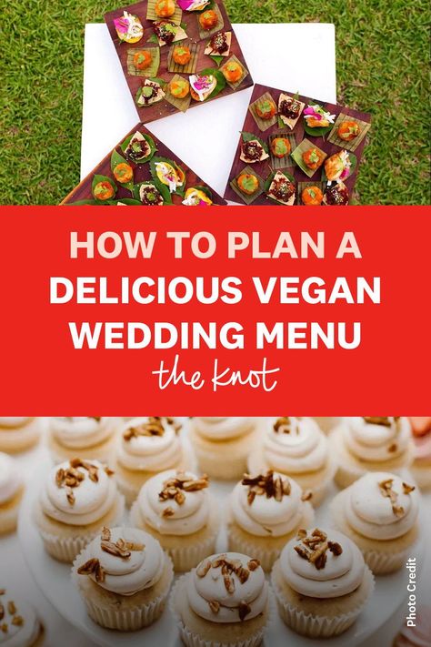 If you're not sure where to start, these expert tips and vegan wedding menu ideas will leave you inspired. Vegan Wedding Menu Ideas, Vegan Wedding Food Main Course, Vegetarian Wedding Menu Ideas, Vegan Buffet Ideas, Vegetarian Wedding Food, Vegetarian Wedding Menu, Vegan Wedding Menu, Wedding Reception Snacks, Vegan Wedding Food