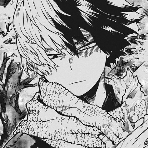 Mha Todoroki Manga, Todoroki Icons Manga, Manga Todoroki, Todoroki Pfp, Todoroki Manga, Mha Icons, Todoroki Shouto, Man Icon, Aesthetic Japan