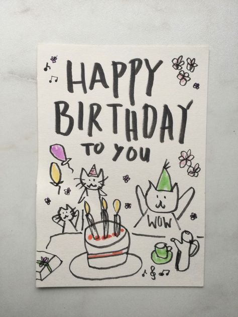 Hbd Gift Ideas, Bday Gift Handmade Ideas, Diy Bf Gifts Birthdays, Bf Bday Card Ideas, Cute Friend Card Ideas, Birthday Him, Kpop Birthday Card Ideas, Birthday Card For Boyfriend Diy, Birthday Drawing For Best Friend