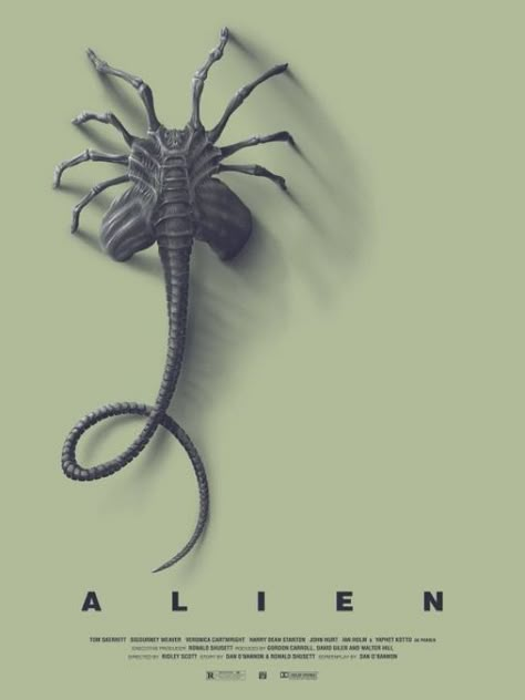 Alien 1979 Art, Facehugger Alien, Hellboy Wallpaper, Alien Movie 1979, Skateboard Ideas, Alien Cosplay, Predator Alien Art, Giger Art, Flash Ideas