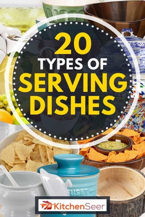 Whether you’re having a family meal or hosting a group, serving dishes always come in handy. If you feel a bit overwhelmed by the number of serving dishes, don’t fret. Read our guide to better understand these kitchen accessories. Including a list of 20 types of serving dishes that you should know. Dinner Serving Dishes, Appetizer Serving Dishes, Dinner Serving Ideas Table, Serving Plates Ideas Presentation, Serving Dishes For Entertaining, Serving Dishes Ideas, Serving Bowls Ideas, Serving Platters Entertaining, Serving Plates Ideas