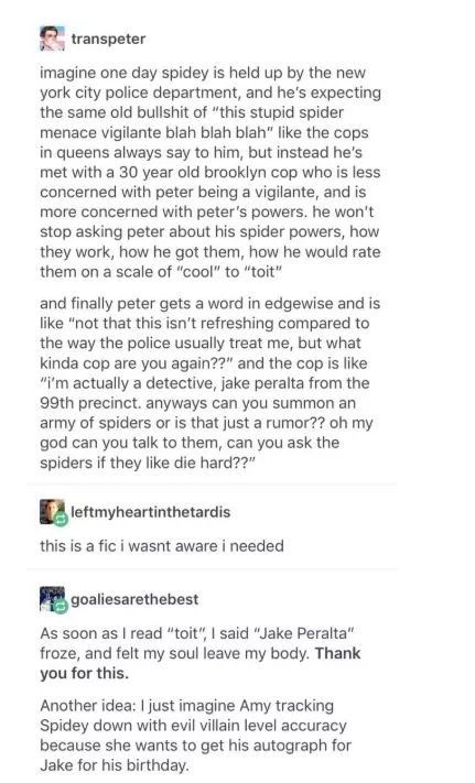 Brooklyn Nine Nine Funny, Marvel Headcanon, Funny Marvel Memes, Funny Marvel, Brooklyn 99, Fandom Crossover, Avengers Memes, Brooklyn Nine Nine, Marvel Jokes