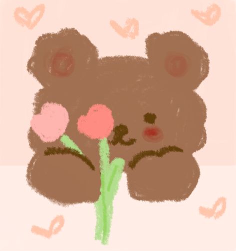 soft korean aesthetic cute noteit idea for gf bf bestfriend flowers tulip Cute Drawings Korean, Soft Aesthetic Drawing, Noteit Ideas For Gf, Cute Drawings For Gf, Noteit Ideas For Bf Easy, Dibujos Aesthetic Amor, Flowers For Gf, Soft Korean Aesthetic, Note It Drawings