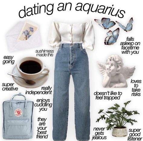 Aquarius Clothing Style, Aquarius Inspired Outfits, Aquarius Outfit Ideas, Aquarius Aesthetic Outfit, Aquarius Costume, Aquarius Lookbook, Aquarius Fashion Style, Aquarius Outfits, Aesthetic Pisces