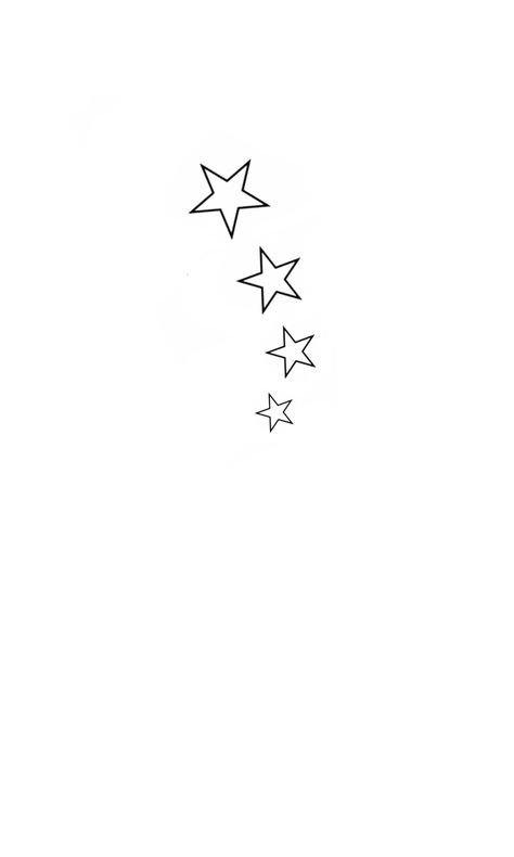 Stary Night Tattoos, Little Star Tattoo, Bird Silhouette Tattoos, Small Star Tattoos, Night Tattoo, Star Tattoo Designs, Moon Tattoo Designs, Silhouette Tattoos, Small Pretty Tattoos