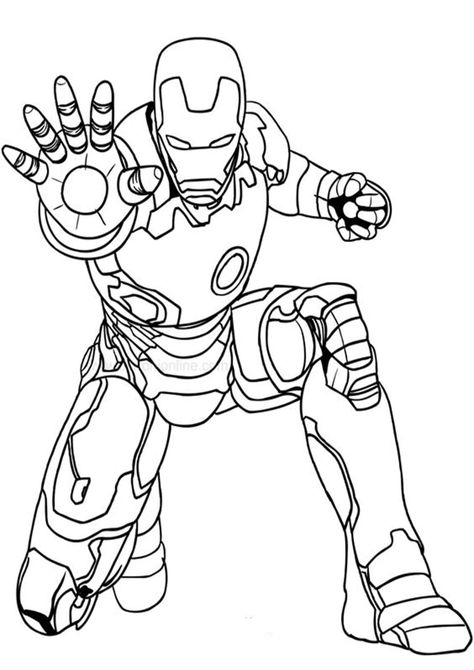 Fun Iron Man coloring pages for your little one. They are free and easy to print. The collection is varied with different skill levels Ironman Coloring Pages, Iron Man Coloring Pages, Iron Man Coloring, Man Coloring Pages, Iron Man Pictures, Iron Man Drawing, Avengers Coloring Pages, Superhero Coloring Pages, Avengers Coloring