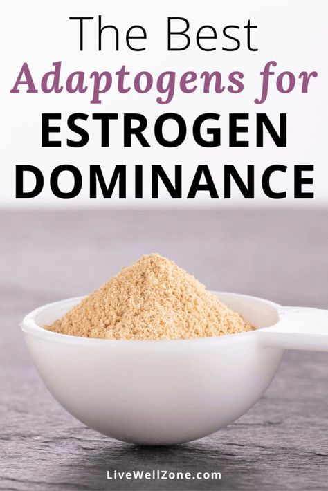 Struggling with excess estrogen symptoms and looking for natural estrogen dominance remedies? Then try these estrogen dominance supplements. Adaptogenic herbs help with estrogen dominance detox so that you can lower estrogen naturally. This post gives everything you need to know about adaptogens and how to reduce estrogen. Reduce Estrogen, Estrogen Dominance Symptoms, Excess Estrogen, Hormone Balancing Smoothie, Natural Estrogen, Hormone Balancing Supplements, Hormone Diet, Low Estrogen Symptoms, Too Much Estrogen