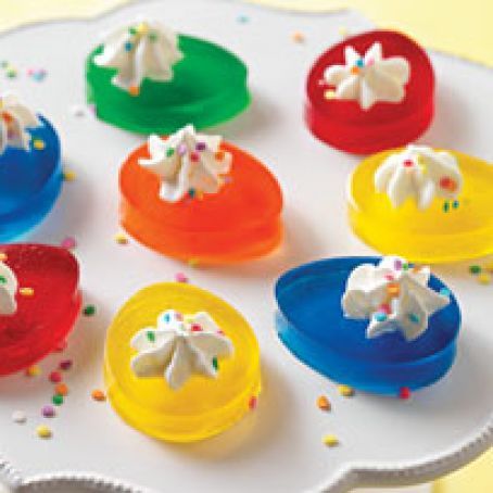 JELL-O "Deviled Egg" JIGGLERS Recipe - (4.6/5) Jello Easter Eggs, Easter Dishes, Easter Goodies, Jello Recipes, Deviled Egg, Jell O, Kraft Heinz, Kraft Recipes, Easter Dinner