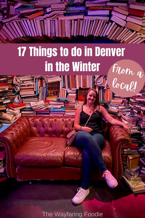 Looking for things to do in Denver in the winter? As a local from Denver, Colorado, these are my favorite things to do during the winter months. From ice skating to visiting cozy cafes, check out these 17 must-do activities that will keep you entertained all season long. Denver In Winter, Fairplay Colorado, Day Trips From Denver, Denver Activities, Indoor Things To Do, Things To Do In Denver, Colorado Winter, Budget Friendly Travel, Travel Trends