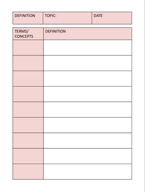 Class Notes Template, Template For Notes, Notetaking Template, Study Notes Template, Gcse Study, Uni Notes, Templates Notes, College Printables, Intro To Psychology