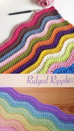 Crochet Ripple Scarf, Ripple Stitch Crochet, Scarf Crocheted, Crochet Ripple Afghan, Crochet Ripple Pattern, Crochet Ripple Blanket, Ripple Blanket, Scarf Blanket, Crochet Throw Pattern