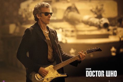 Guitar Landscape, 12 Doctor, I Am The Doctor, Jodie Whittaker, Twelfth Doctor, Bbc Doctor Who, Tv Doctors, Under The Rain, Christopher Eccleston