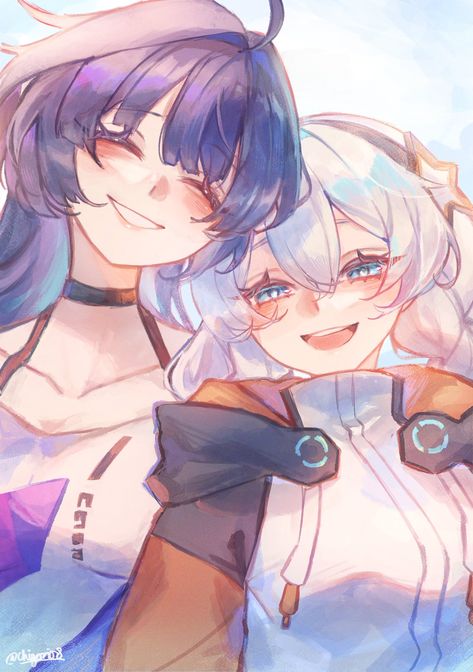 kiana kaslana x raiden mei soft Kiana Mei Fanart, Kiamei Fanart, Kiana X Raiden Mei, Kiana Kaslana X Raiden Mei, Kiana And Mei Matching Pfp, Raiden Mei X Kiana, Raiden Mei X Kiana Matching, Raiden Mei And Kiana Kaslana, Kiana Kaslana Fanart