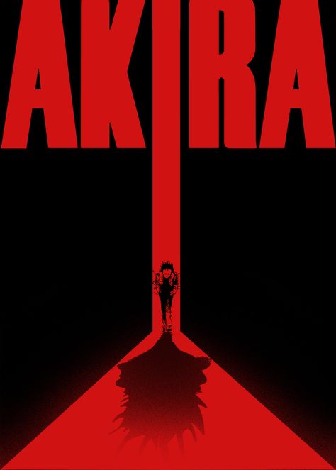 Akira Movie Poster, Poster Movie Ideas, Vintage Movie Posters Aesthetic, Akira Movie, Akira Poster, Akira 1988, Movie Art Poster, Adventure Wall Art, Adventure Wall