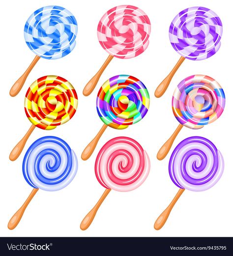 Candy Images, Candy Car, Candy Lollipops, Preschool Activities Toddler, Shapes Preschool, Butterfly Printable, Labels Printables Free, Candy Theme, Easy Coloring Pages