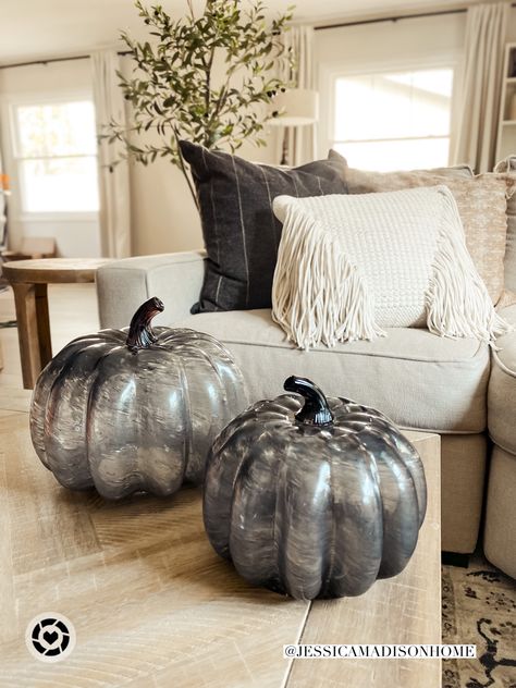 Fall decor with a Pottery Barn look without the Pottery Barn pricetag Pottery Barn Look, Farmhouse Pottery, Pottery Barn, Decorative Jars, Fall Decor, Marble, Farmhouse, Vase, Halloween