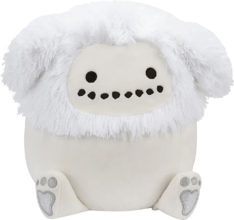 Benny the Bigfoot Squishmallows Select Series | SquadApp Bigfoot Squishmallow, Bday List, Cute Squishies, Snow Tubing, Blue Scarf, Cute Plush, Santa Hat, Blue Hair, Stuffed Animals