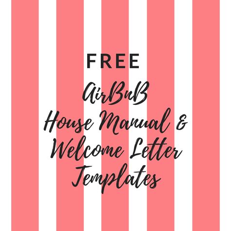 Air Bnb Welcome Letter, Airbnb List, Air Bnb Welcome, Vacation Rental Host, Buying Investment Property, Rental Ideas, Welcome Letter, Airbnb House, Real Estate Rentals