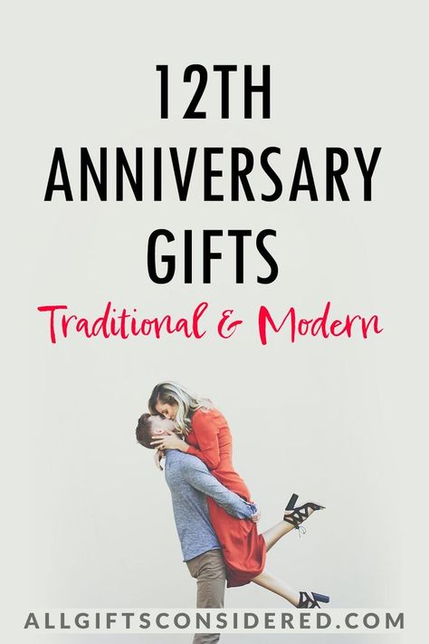 12th anniversary gifts traditional and modern Anniversary Ideas Diy, 12 Year Anniversary Gifts, 12 Year Anniversary, 12th Anniversary Gifts, Year Anniversary Ideas, Anniversary Years, 12th Wedding Anniversary, Dating Anniversary Gifts, Anniversary Gift For Friends