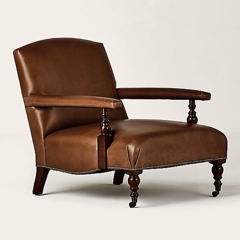 Library Chair, Luxury Chairs, Salon Chairs, Traditional English, Wood Detail, Exposed Wood, Wing Chair, Ralph Lauren Collection, Ralph Lauren Home