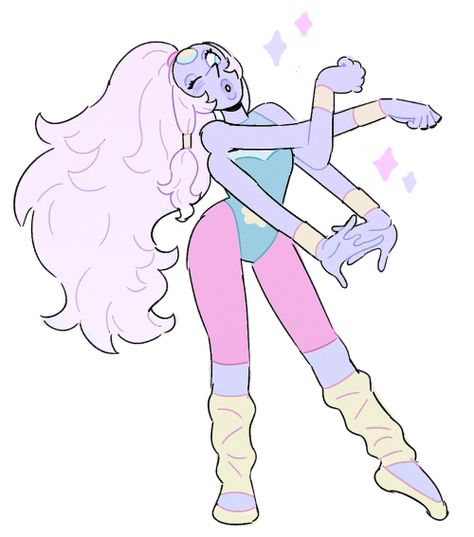 Su Fusions, Steven Universe Fusion, Anna Cattish, 80s Workout, Greg Universe, Steven Universe Characters, Steven Universe Gem, Rainbow Quartz, Steven Universe Fanart