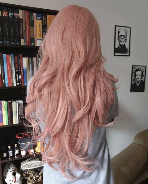 Light Pink Hair, Pink Blonde Hair, Korean Hair Color, Strawberry Blonde Hair, Pretty Hair Color, Hair Color Pink, Brown Blonde Hair, Brown Blonde, Rose Hair