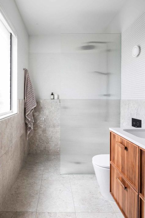 Small Ensuite, Bathroom Ensuite, Ensuite Bathrooms, Ensuite Bathroom, Bathroom Inspiration Decor, Minimalist Bathroom, Bathroom Renos, Shower Screen, Laundry In Bathroom