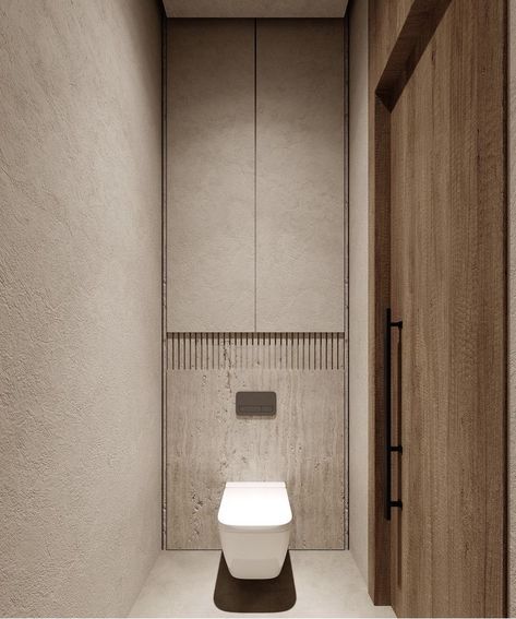 Water Closet Storage, Wabi Sabi Toilet, Japandi Toilet, Architecture Design Poster, Japandi Bathroom Design, Japandi Bathroom, African House, Restroom Design, Photography Interior Design