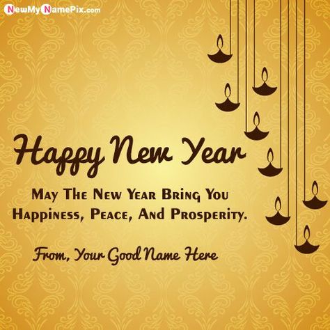 Name Wishes New Year, Hindu New Year, Write Name, Happy New Year, Naya Saal Mubarak, Online Editing Tools, Latest Pictures Create, Best Collection, Designed Them, Customized Happy New Year Name Edit, Happy New Year Hindu, Diwali Greetings With Name, Tamil New Year Greetings, Diwali Wishes With Name, New Year Wishes Cards, Font Writing, Romantic Love Pictures, New Year Wishes Quotes