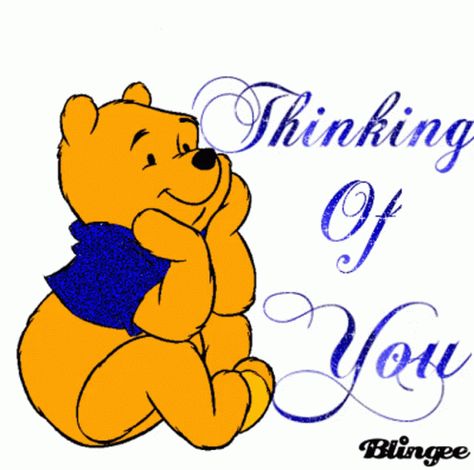 Thinking Of You Think Of You GIF - Thinking Of You Think Of You Winnie The Pooh - Discover & Share GIFs Winnie The Pooh Gif, Eeyore Quotes, Thinking Of You Quotes, Bear Quote, Hug Quotes, Winnie The Pooh Pictures, Cute Winnie The Pooh, Winnie The Pooh Quotes, Winnie The Pooh Friends