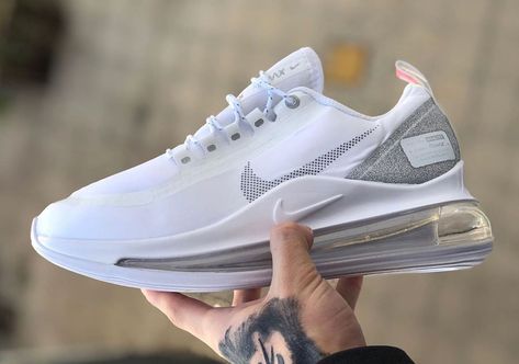 Nike Air Max 720 Utility Louis Vuitton Sneaker, Sneaker Bar, Air Max 720, All Nike Shoes, Tenis Nike, Nike Air Shoes, Air Jordan Retro, Fresh Shoes, White Outfit