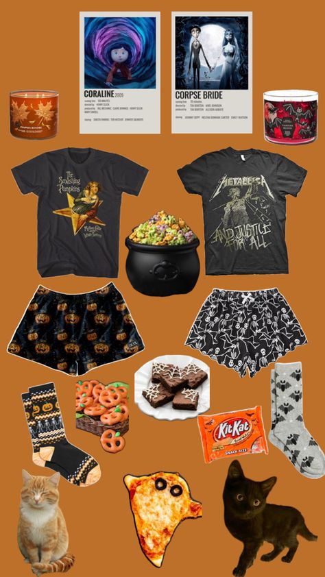 emo/goth autumn fall, halloween movie night inspo, best friends movie night, opposites attract, Halloween Movie Night Aesthetic, Friends Movie Night, Goth Autumn, Best Friends Movie, Fall Core, Friends Movie, Halloween Sleepover, Halloween Date, Halloween Movie Night