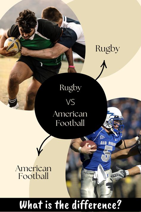 Rugby vs American Football: Key Differences Explained If you’re a sports fan, you’ve probably heard of both rugby and American football. While these two sports share some similarities, they also have some significant differences that set them apart from each other. In this article, we’ll take a closer look at the main differences between rugby and American football. Rubgy | American Football Rugby Vs Football, Vs Football, Rugby Games, Rugby Balls, Types Of Play, Physical Contact, Rugby Ball, American Football Team, Rugby Team