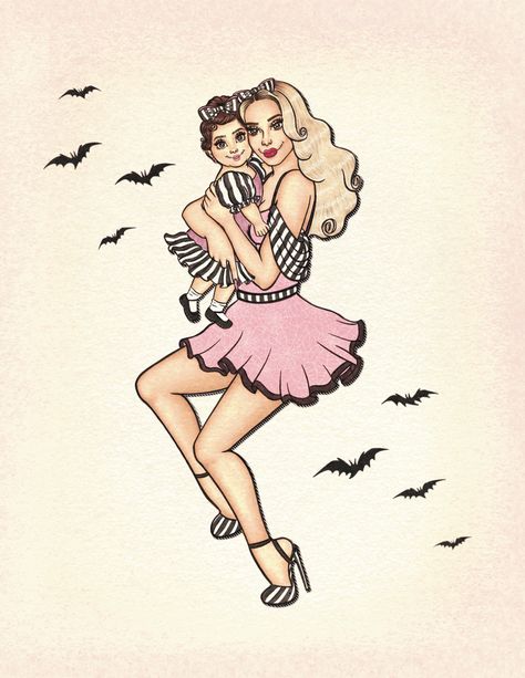 Plus Size Barbie, Barbie Tattoo, Halloween Pin Up, Photo Tattoo, New Tattoos, Beautiful Art, Pin Up, Illustrator, Plus Size