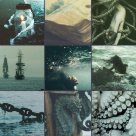 Ocean Moodboard Aesthetic, Deep Sea Moodboard, Character Boards Aesthetic, Backrooms Moodboard, Character Mood Boards Aesthetic, Sea Moodboard, Ocean Moodboard, Adopt Idea, Hijau Mint