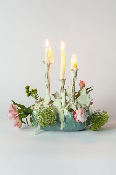 Live Flowers, Clay Studio, Childhood Home, Ceramic Artwork, Keramik Design, Bachelor Of Fine Arts, Ceramics Pottery Art, Ceramics Ideas Pottery, Ceramic Candle