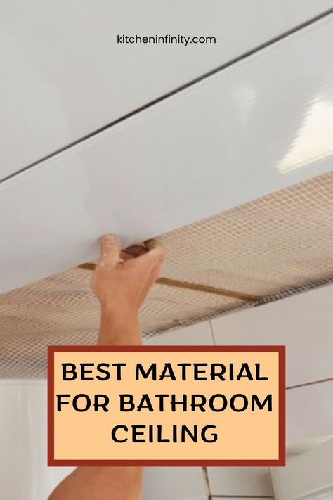 If you are looking to breathe life into your bathroom ceiling ideas, then you have come to the right place! Here we discuss the bathroom ceiling ideas and evaluate the best bathroom ceiling materials you can choose in 2023!Let's get right into it. Shower Ceiling Ideas, Bathroom Floor Remodel, Sink Decor Bathroom, Stick On Tiles Bathroom, Shower Ceiling Tile, Basement Bathroom Ceiling Ideas, Bathroom Ceiling Ideas, Bathroom Design Farmhouse, Ceiling Tiles Bathroom