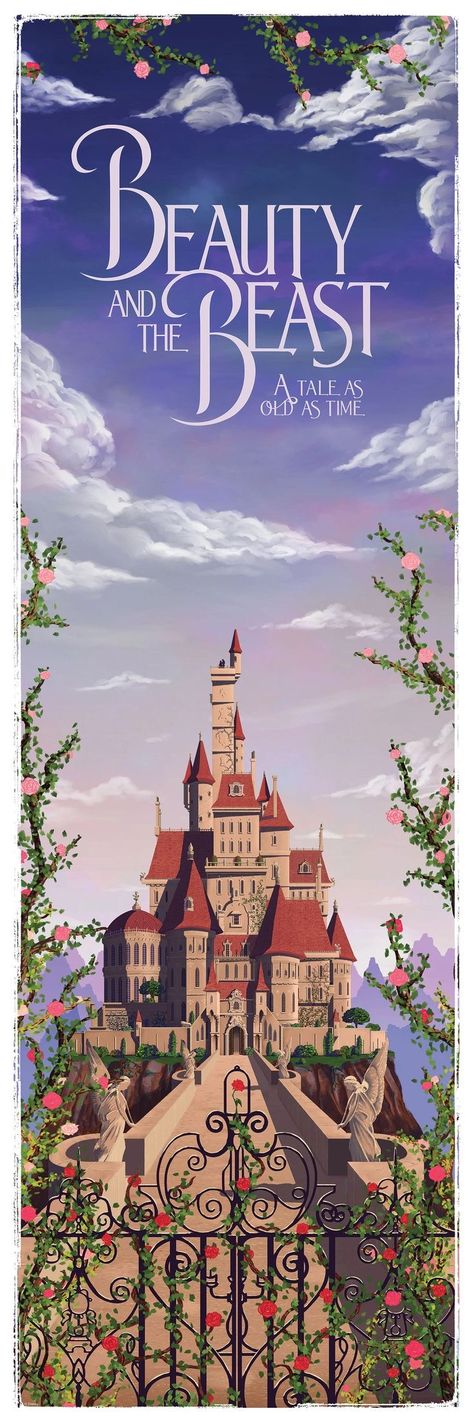 Beauty And The Beast Wallpaper, Beast's Castle, Castle Series, Beast Wallpaper, Disney Wallpapers, Pinturas Disney, Old Disney, Disney Beauty And The Beast, Disney Castle