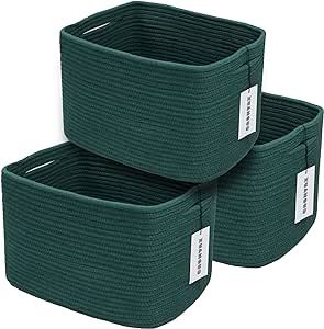 Ikea Cube Shelves, Dark Green Storage Baskets, Green Rectangular Storage Cases, Green Wicker Basket, Ikea Cubes, Purple Cube Storage Bins, Navy Blue Storage Bins, Nursery Baskets, Baskets For Shelves