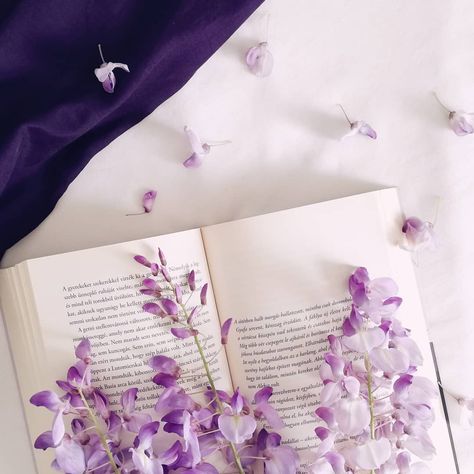 🌿Lilaakác🌿 . . #lilaakac #bookaesthetic #purpletheme💜 #bookphoto #bibliophile #bookaddicts #bookblogger #mik #instahun #bookstagram… Lavender Book Aesthetic, Purple Reading Aesthetic, Lavender Flower Aesthetic Vintage, Books Purple Aesthetic, Book Purple Aesthetic, Purple Book Aesthetic, Purple Books Aesthetic, Violet Moodboard, Notion Purple