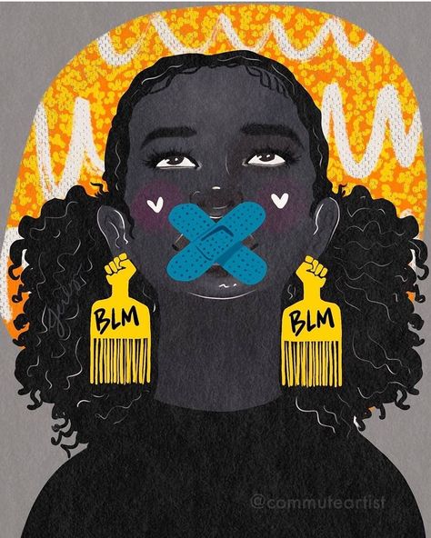 Radical Feminist Art, Black Feminism Art, Black Feminist, Intersectionality Art, Blm Art, Black Feminism, Black Empowerment Art, Liberation Art, Activist Art