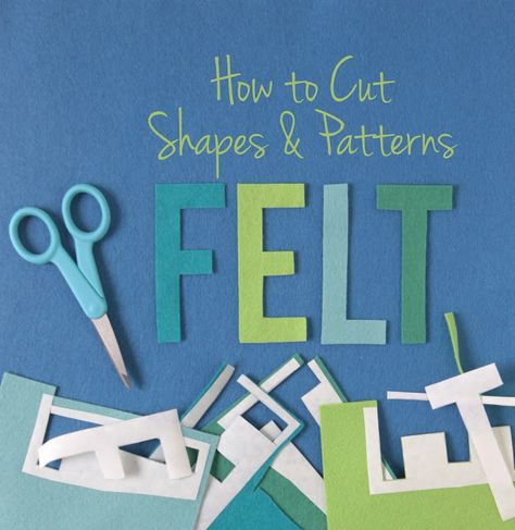 I've never tried ironing freezer paper on the back of felt! You can draw/trace your figures onto the paper and then iron on, cut out, peel off. I'll have to give this a try! Felt Stories, Felt Letters, Felt Book, Freezer Paper, Felt Board, Felt Patterns, Felting Tutorials, Busy Book, Felt Diy